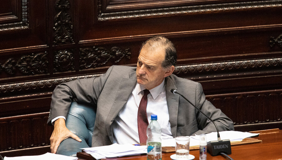 imagen de Guido Manini Ríos y Óscar Andrade preparan debate por la LUC