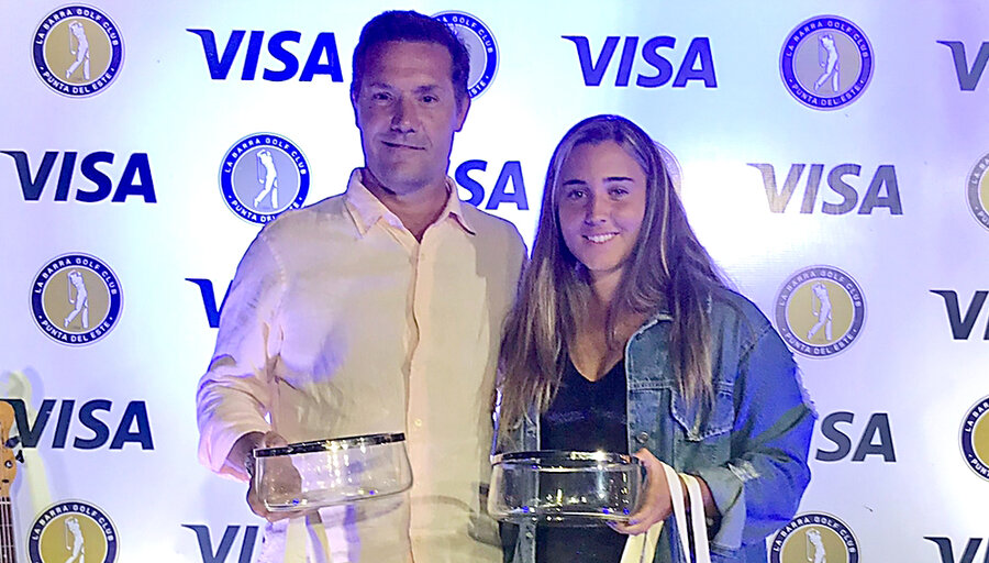 imagen de Victoria Bargo y Pérez Orliacq ganadores del Abierto de La Barra