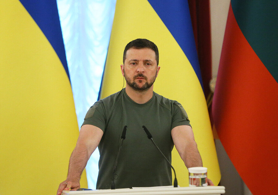imagen de Zelenski reveló que “algunos países” de Latinoamérica “bloquearon” la participación de Ucrania en la cumbre entre la Unión Europea y la Celac