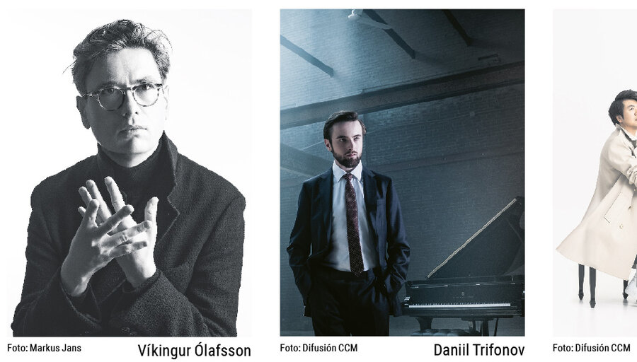 imagen de Tres de los mejores pianistas del mundo tocarán en Montevideo en 2024
