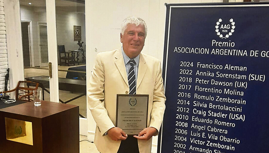 imagen de El golf argentino “es un milagro”, dice Francisco Alemán