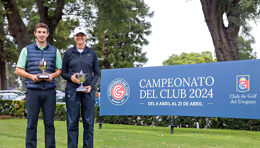 imagen de Chloe Stevenazzi y Nicholas Teuten son los nuevos campeones individuales del Club de Golf